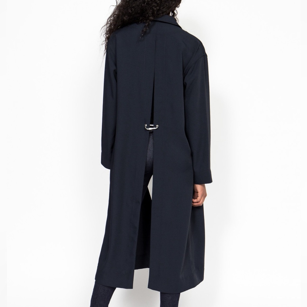 Nomia Carabiner Split Back Long Jacket- Midnight … - image 1